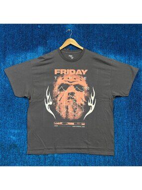 Friday the 13th “Jason Voorhees” Camp Crystal Lake T-Shirt Size 2XL